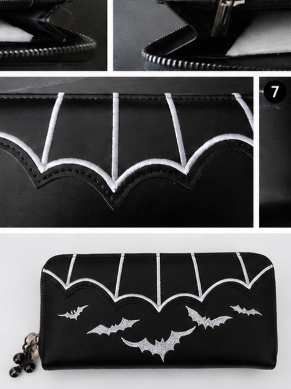 🦇 Lost Queen Gothic Bat Wallet 🦇